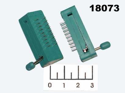 Сокет РС18 с нулевым усилием (ZIF-SCS-18/218-3341)