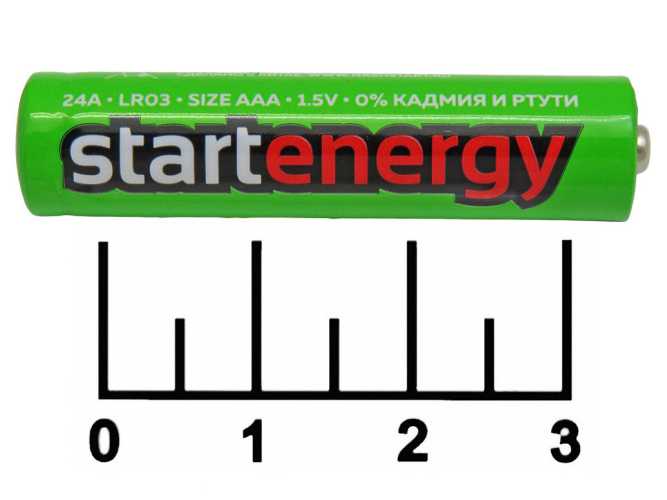 Батарейка AAA-1.5V Startenergy Alkaline LR03 (ААА)