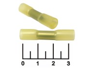 Термоусадочная трубка соединительная 4-6мм TLC-6 желтая