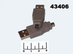 Переходник USB A штекер/mini USB A 4pin