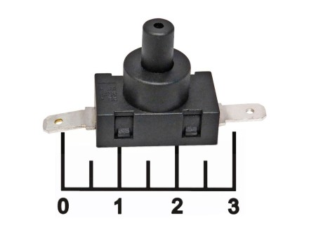 Кнопка 250/7 с фиксацией 2 контакта для пылесоса SC7037 (S1991)