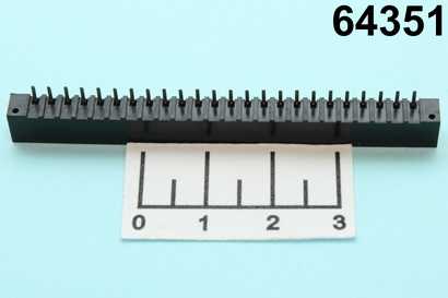 Гнездо шаг 2.54мм FB-24