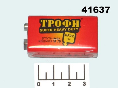 Батарейка 6F22-9V Трофи