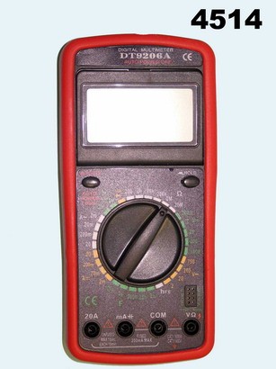 Мультиметр DT-9206A