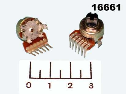 Резистор переменный 2*20 кОм A R1214G (+60)