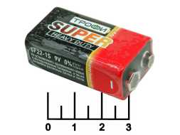 Батарейка 6F22-9V Трофи Super 6F22-1S