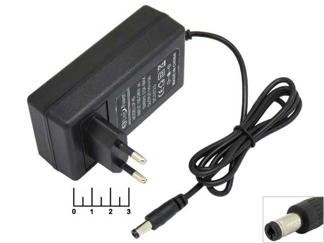 Блок питания 14V 3A LP-45 импульсный (5.5*2.5)