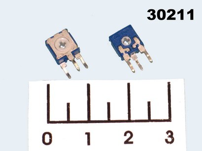 Резистор подстроечный 500 Ом CA6H (+107)