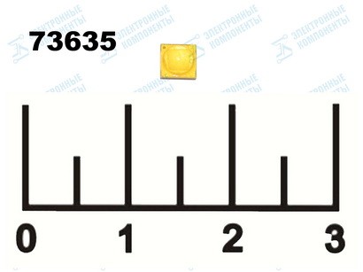 Светодиод LED 1W белый 3V 164-179lm 4700-5300K XPGDWT-01-CLEF-A0LE3-Cree
