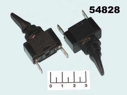 Тумблер 250/6 R13-416 2-х позиционный с фиксацией 2 контакта