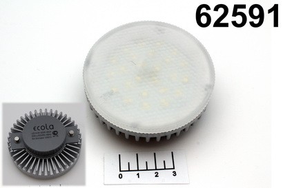Лампа светодиодная 220V 6W GX53 6000K белый холодный Ecola (T5LD60ELC)