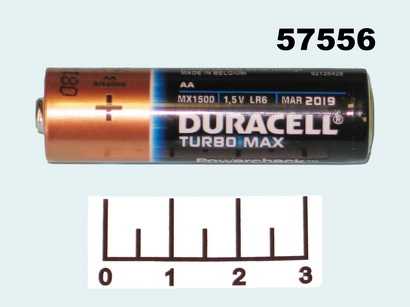 Батарейка AA-1.5V Duracell Turbo Max Alkaline LR6 (АА)