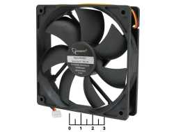 Вентилятор 12V 0.27A 120*120*25мм Fancase3 (3pin)