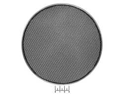 Решетка на динамик защитная 7&amp;quot; (17.5см) (мелкая сетка)