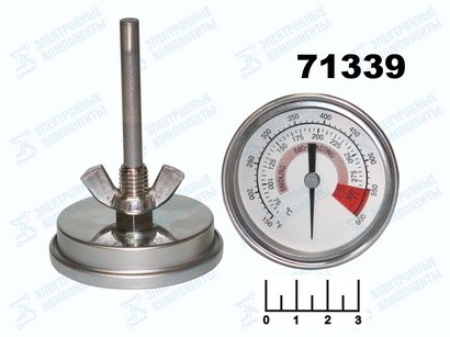 Термометр биметаллический стрелочный (+75...+300C) BX38