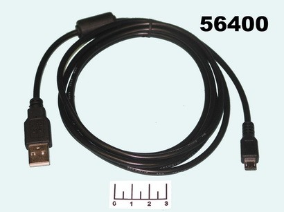ШНУР USB-MICRO USB B 5PIN 1.8М (ФИЛЬТР)