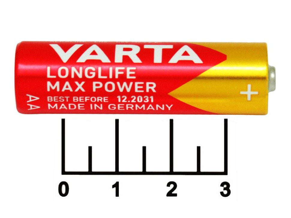 БАТАРЕЙКА AA-1.5V VARTA LONGLIFE MAX POWER 4706 ALKALINE LR6