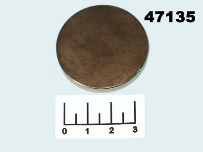Магнит D 40*5 диск неодимовый (~15кг)