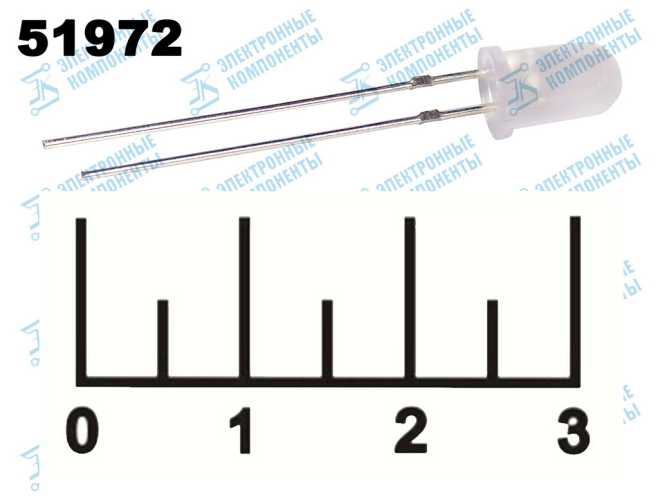 Светодиод LED DFL-5013UWW-3