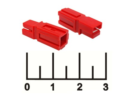 Разъем силовой 1pin BMC 1S красный (1AG) (Anderson)