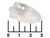 Светодиод белый для воздушных шариков с выключателем (G3*2)
