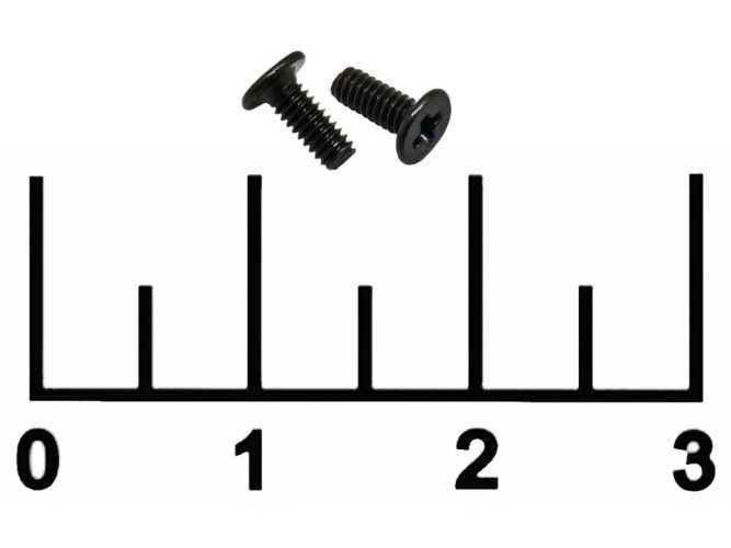 Винт для ноутбука М2*5мм черный (1 штука)