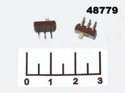 Микропереключатель движковый 2-х позиционный 6 контактов (IS-2235)