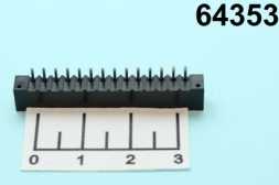 Гнездо шаг 2.54мм FB-14