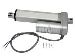 Линейный электропривод 24V SY-A02B ход 100мм (актуатор)