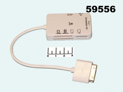 Card Reader USB для iPhone 4/iPad SD/TF/MMC/MS