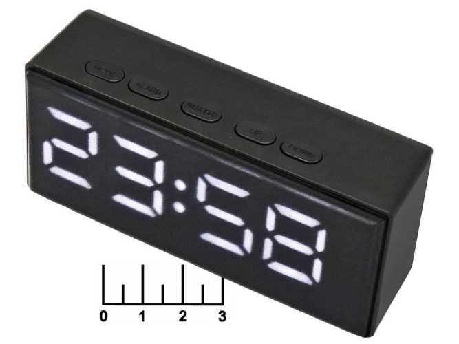 Часы цифровые NA-6093-3 белые