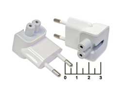 Переходник для блока питания электрический C8 штекер восьмерка (Apple)