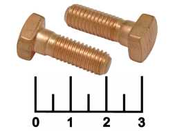 Болт М8*29мм (1 штука) Masuma MY042 (медь)