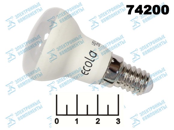 Лампа светодиодная R39 220V 4W E14 2800K белый теплый Ecola (39*69) TE4W40ELC (260lm)