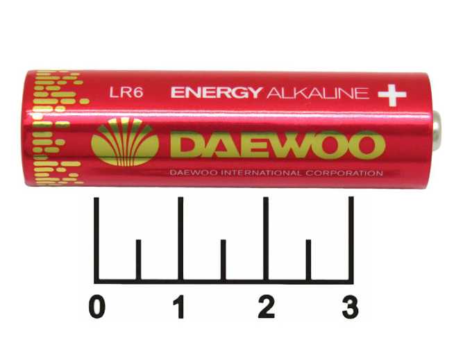 Батарейка AA-1.5V Daewoo Energy Alkaline LR6 (АА)