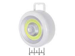 Фонарь 1 светодиод COB с датчиком движения Облик 5036