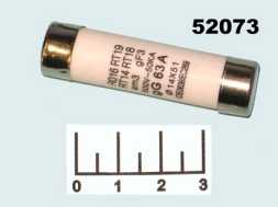 Вставка плавкая керамическая R016 RT19 RT14 RT18 63A 14*51 (предохранитель)
