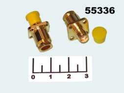 Разъем SMA гнездо в панель под 4 винта gold (SMA-SK58F)