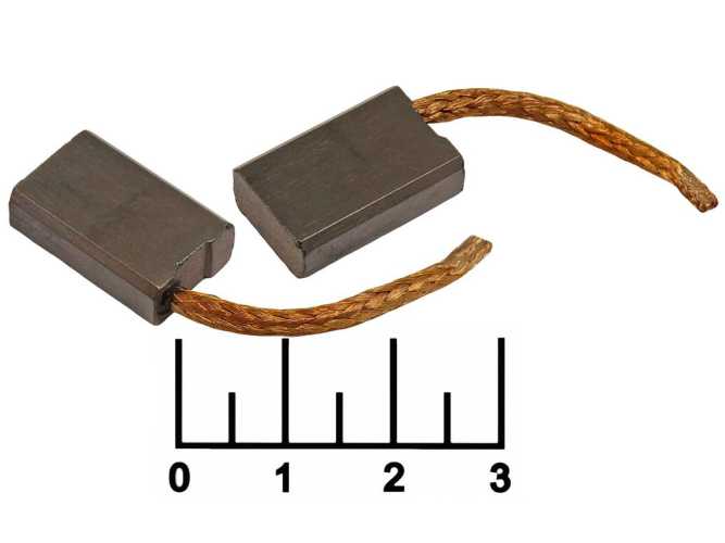 Щетка угольная 6*12.5*19 SHZ1083MG/TT53409 (2 штуки)