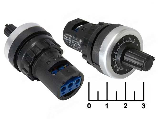 Резистор переменный 10 кОм LA42DWQ-22 (+93)