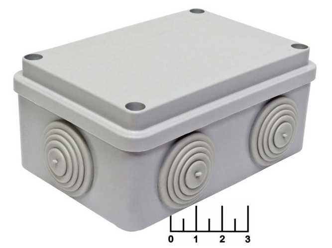 Коробка распределительная 120*80*50 6 входов TDM/Uplast IP55