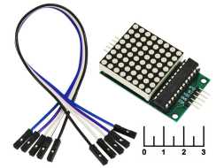 Радиоконструктор Arduino светодиодная матрица 8*8 MAX7219