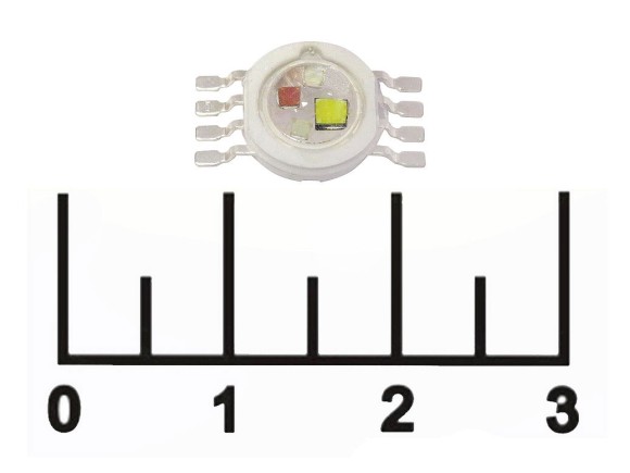 Светодиод LED 4W(4*1W) LXHL-8RGBW1E 3V 350mA 8pin