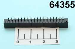 Гнездо шаг 2.54мм FB-18