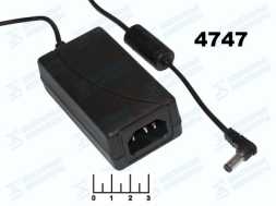 Блок питания 12V 1.5A HK-I512-A12 импульсный (5.5*2.1) без шнура (C13) угол