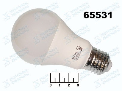Лампа светодиодная 220V 12W E27 2700K белый теплый A60 Ecola (60*110) D7RW12ELC (960lm)