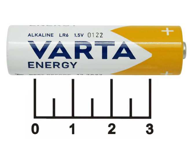 Батарейка AA-1.5V Varta Energy 4106 Alkaline LR6 (АА)