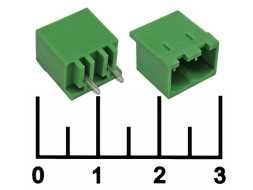 Клеммник разрывной 2pin 5.08мм штекер на плату 2EDGVC-5.08-02P-14-00A(H)