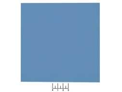 Оргстекло 150*150*2.3мм голубое