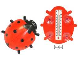 Термометр наружный на присосках (-30...+50C) "Божья коровка" ТБ-301